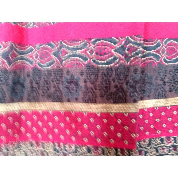 Coldwater Creek Women's Medium Tapestry Mixed Fabric Dinner Blazer Jacket - Picture 4 of 10